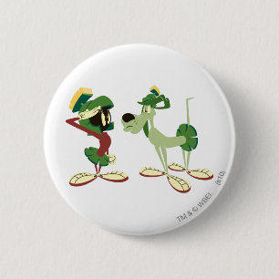 MARVIN THE MARTIAN™とK-9 缶バッジ