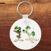 MARVIN THE MARTIAN™とK-9 2 キーホルダー (正面)