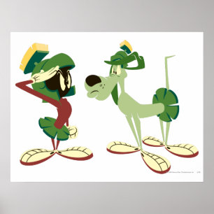 MARVIN THE MARTIAN™とK-9 2 ポスター