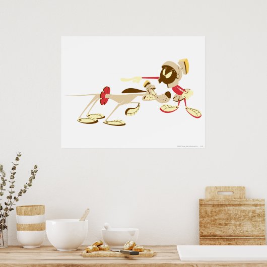 MARVIN THE MARTIAN™とK-9 4 ポスター (キッチン)