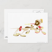 MARVIN THE MARTIAN™とK-9 4 ポストカード (正面/裏面)