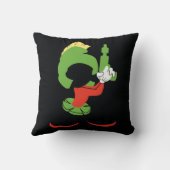 MARVIN THE MARTIAN™シルエットとレイガン クッション (裏面)