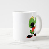 MARVIN THE MARTIAN™シルエットとレイガン ジャンボコーヒーマグカップ (正面右)