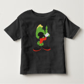 MARVIN THE MARTIAN™シルエットとレイガン トドラーTシャツ (正面)