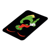 MARVIN THE MARTIAN™シルエットとレイガン マグネット (左側)