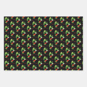 MARVIN THE MARTIAN™シルエットとレイガン ラッピングペーパーシート (正面)