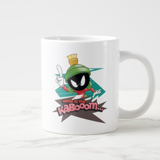 MARVIN THE MARTIAN™ポイント「Where is the Kabooom」 ジャンボコーヒーマグカップ (右)