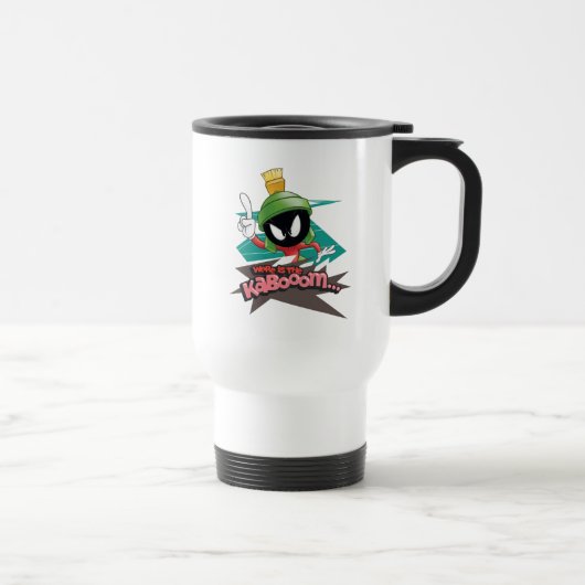 MARVIN THE MARTIAN™ポイント「Where is the Kabooom」 トラベルマグ (右)