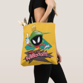 MARVIN THE MARTIAN™ポイント「Where is the Kabooom」 トートバッグ (クローズアップ)
