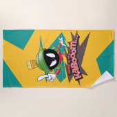 MARVIN THE MARTIAN™ポイント「Where is the Kabooom」 ビーチタオル (正面)