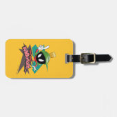 MARVIN THE MARTIAN™ポイント「Where is the Kabooom」 ラゲッジタグ (正面横)