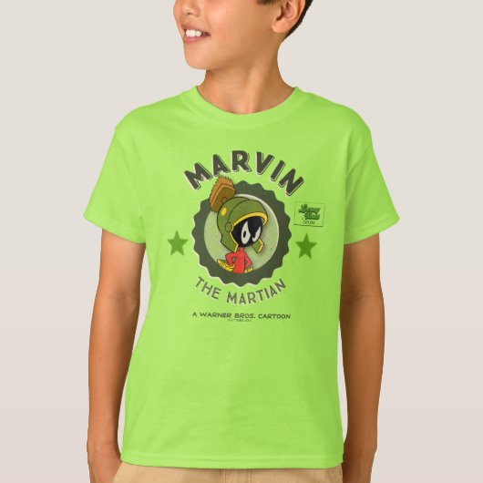 MARVIN THE MARTIAN™レトロロビーカード Tシャツ (正面)