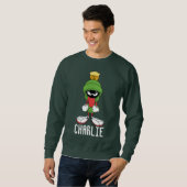 MARVIN THE MARTIAN™ 不機嫌 スウェットシャツ (正面フル)