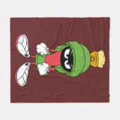 MARVIN THE MARTIAN™ 不機嫌 フリースブランケット (正面(横))