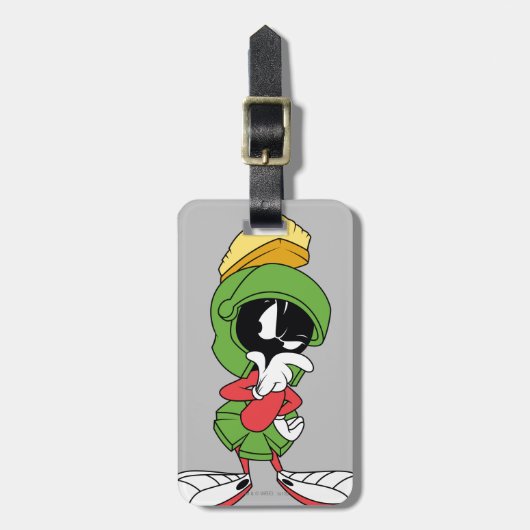 MARVIN THE MARTIAN™ 思考中 ラゲッジタグ (正面縦)