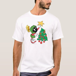 MARVIN THE MARTIAN™星を木に置く Tシャツ