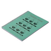 MARVIN THE MARTIAN™現在の気分表 ノートブック (左側)