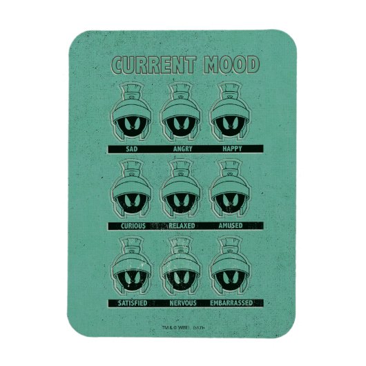 MARVIN THE MARTIAN™現在の気分表 マグネット (縦)