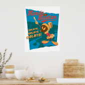 MARVIN THE MARTIAN™遅延…遅延…遅延！ ポスター (キッチン)