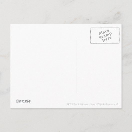 MARVIN THE MARTIAN™ Epic Fail ポストカード (裏面)