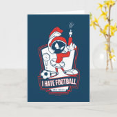 MARVIN THE MARTIAN™ "I Hate Football" Graphic カード (黄色い花)