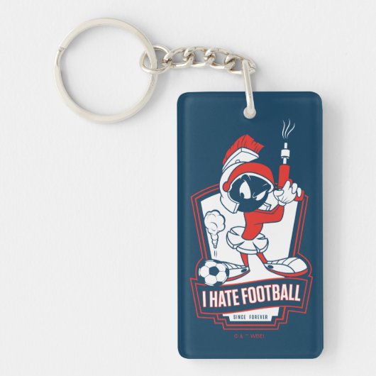 MARVIN THE MARTIAN™ "I Hate Football" Graphic キーホルダー (正面)