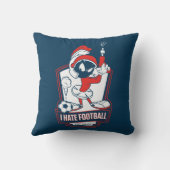 MARVIN THE MARTIAN™ "I Hate Football" Graphic クッション (裏面)