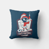 MARVIN THE MARTIAN™ "I Hate Football" Graphic クッション (正面)