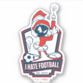 MARVIN THE MARTIAN™ "I Hate Football" Graphic シール (正面)