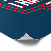 MARVIN THE MARTIAN™ "I Hate Football" Graphic ポスター (角)