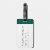 MARVIN THE MARTIAN™ & K-9 "Attention" ラゲッジタグ (裏面縦)