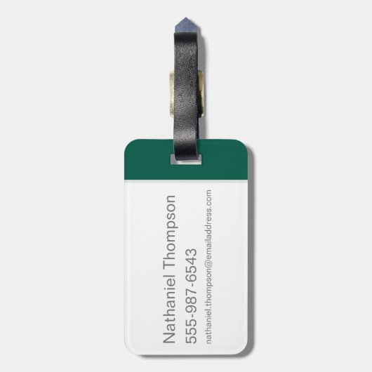 MARVIN THE MARTIAN™ & K-9 "Attention" ラゲッジタグ (裏面縦)