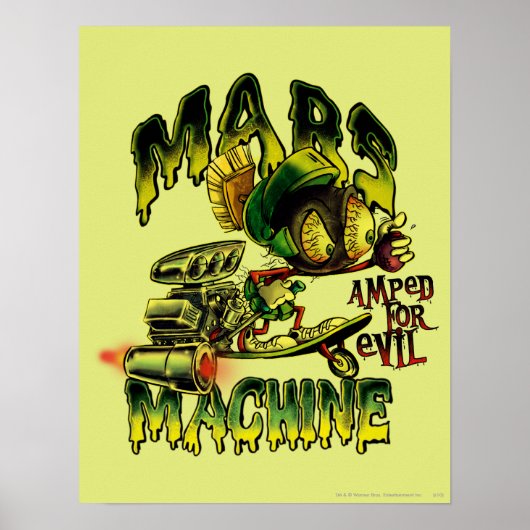 MARVIN THE MARTIAN™ Mars Machine ポスター (正面)