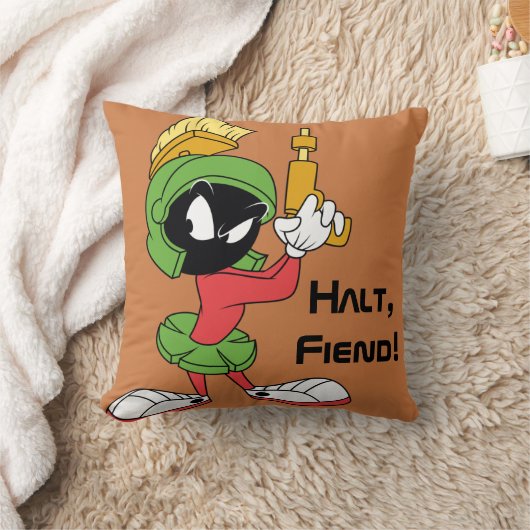 MARVIN THE MARTIAN™ Ready With Laser クッション (ブランケット)
