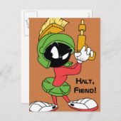 MARVIN THE MARTIAN™ Ready With Laser ポストカード (正面/裏面)