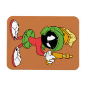 MARVIN THE MARTIAN™ Ready With Laser マグネット (横)