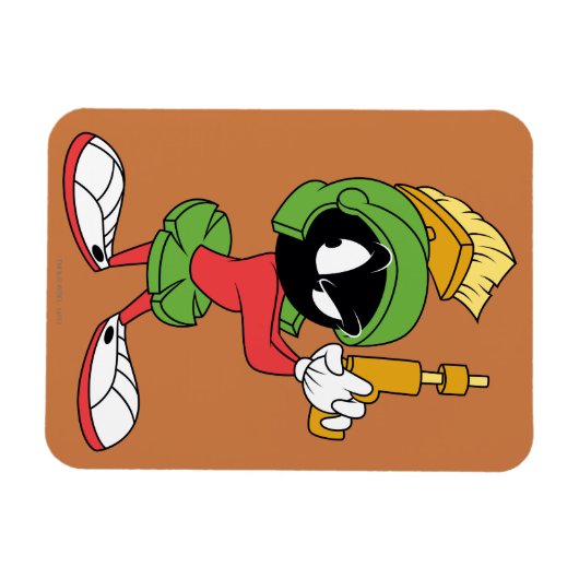 MARVIN THE MARTIAN™ Ready With Laser マグネット (横)
