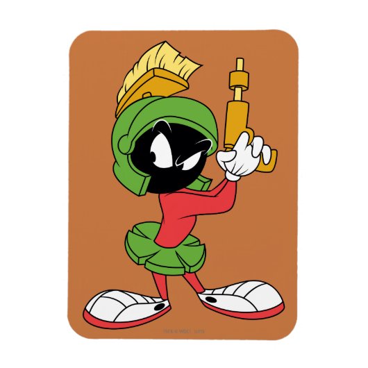 MARVIN THE MARTIAN™ Ready With Laser マグネット (縦)