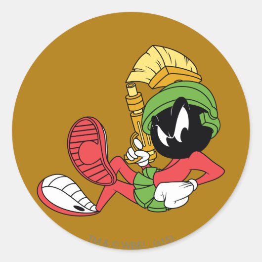 MARVIN THE MARTIAN™ Recliningとレーザー ラウンドシール (正面)
