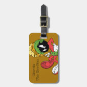 MARVIN THE MARTIAN™ Recliningとレーザー ラゲッジタグ (正面縦)