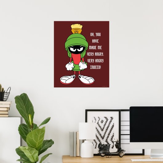 MARVIN THE MARTIAN™ Upset ポスター (ホームオフィス)