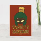 MARVIN THE MARTIAN™ Varsity Collegiate Graphic カード (正面)