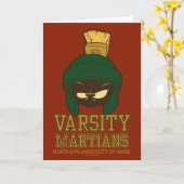 MARVIN THE MARTIAN™ Varsity Collegiate Graphic カード (黄色い花)