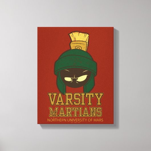 MARVIN THE MARTIAN™ Varsity Collegiate Graphic キャンバスプリント (正面)