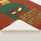 MARVIN THE MARTIAN™ Varsity Collegiate Graphic シェルパブランケット (3/4)