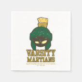 MARVIN THE MARTIAN™ Varsity Collegiate Graphic スタンダードカクテルナプキン (正面)