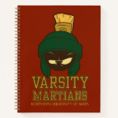 MARVIN THE MARTIAN™ Varsity Collegiate Graphic ノートブック (正面)