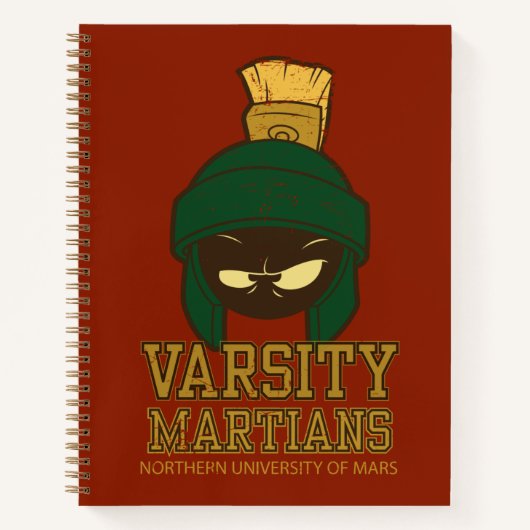 MARVIN THE MARTIAN™ Varsity Collegiate Graphic ノートブック (正面)