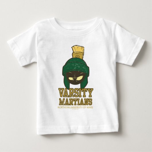 MARVIN THE MARTIAN™ Varsity Collegiate Graphic ベビーTシャツ (正面)