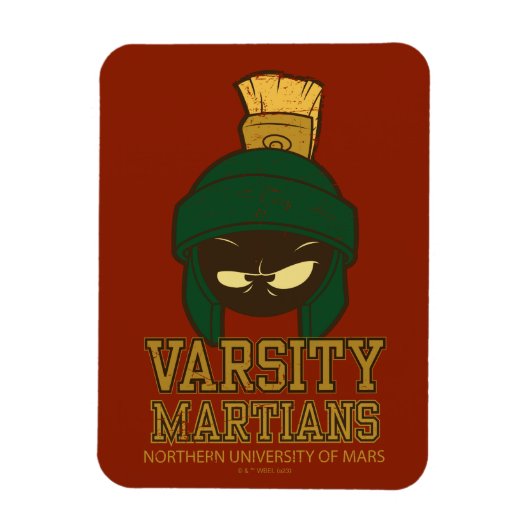 MARVIN THE MARTIAN™ Varsity Collegiate Graphic マグネット (縦)
